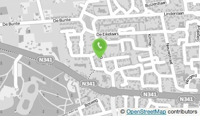 Bekijk kaart van Schilders- en Glaszettersbedrijf Kikkert in Vroomshoop