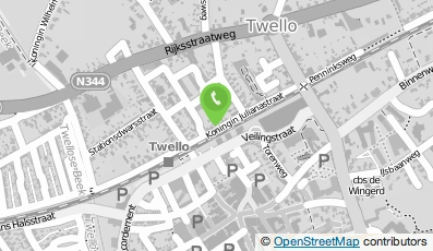 Bekijk kaart van Pluk  in Twello