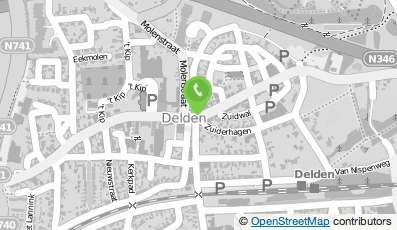 Bekijk kaart van Mooii Studio voor Huidverzorging in Delden