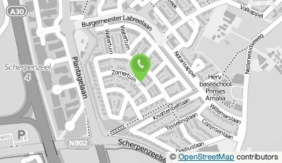 Bekijk kaart van Van der Veen Klussenbedrijf  in Barneveld