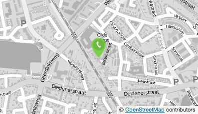 Bekijk kaart van Kunstenmakers in Hengelo (Overijssel)