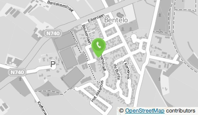Bekijk kaart van Pedicurepraktijk Irene in Bentelo