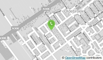 Bekijk kaart van Van Loo timmerwerken, multidiensten in Oldebroek