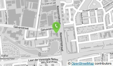 Bekijk kaart van Hop Projecten B.V. in Barneveld