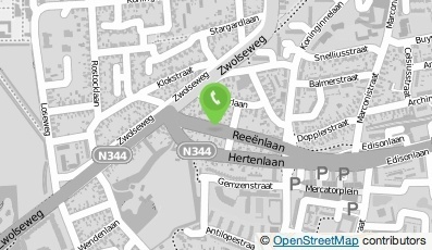 Bekijk kaart van Bennie Albers  in Apeldoorn