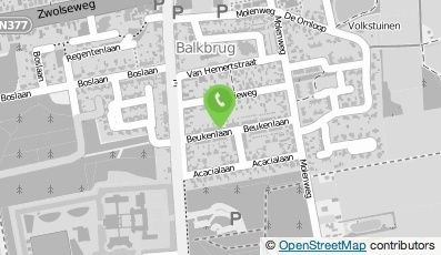 Bekijk kaart van Multiservice Kees Holsappel  in Balkbrug
