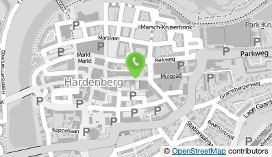 Bekijk kaart van DGB Energie B.V. in Hardenberg