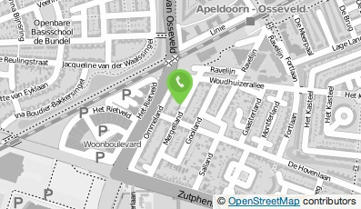 Bekijk kaart van KVDC in Apeldoorn