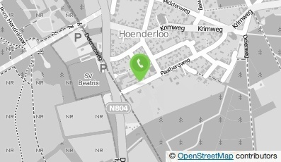 Bekijk kaart van Timmer & onderhoudsbedrijf Bertus van Hunen in Hoenderloo