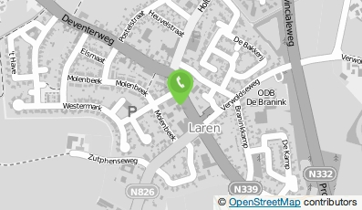 Bekijk kaart van Ovii - creëer, realiseer en communiceer. in Laren (Gelderland)