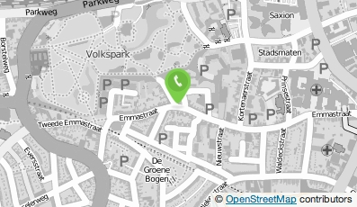 Bekijk kaart van Fysiotherapie Emmastraat in Enschede