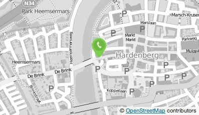 Bekijk kaart van R.J. Otterman Industrietechniek in Hardenberg