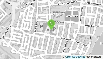 Bekijk kaart van 'de Tante' Indonesische eetwinkel in Zutphen