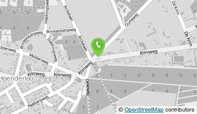 Bekijk kaart van Café-Restaurant 'Het Deelerhof' in Hoenderloo