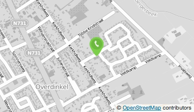 Bekijk kaart van Maikel's Stukadoorsbedrijf  in Overdinkel
