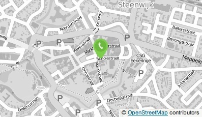 Bekijk kaart van Woody's House in Steenwijk