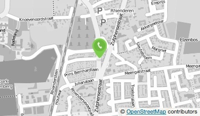 Bekijk kaart van Theo Heldens Ontwerpbureau bno in Zutphen