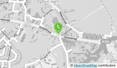 Bekijk kaart van Keverstekkie in Den Ham (Overijssel)