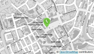 Bekijk kaart van Café de paris V.O.F. in Apeldoorn