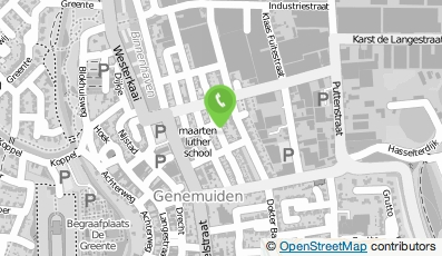 Bekijk kaart van Massagesalon Femmy Pleyzier in Genemuiden