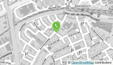 Bekijk kaart van Tandartspraktijk Vervoorn  in Apeldoorn
