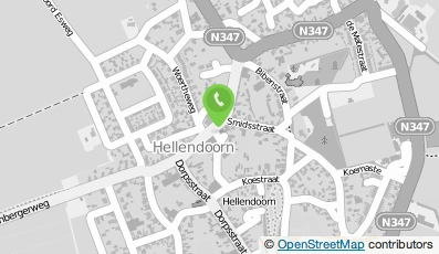 Bekijk kaart van Tandarts N.J. van Houten in Hellendoorn