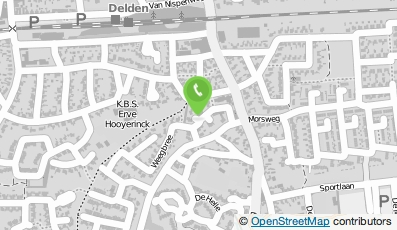 Bekijk kaart van Tandartsenpraktijk Den Hof in Delden