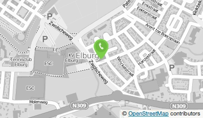 Bekijk kaart van Fysiotherapie Elburg in Elburg