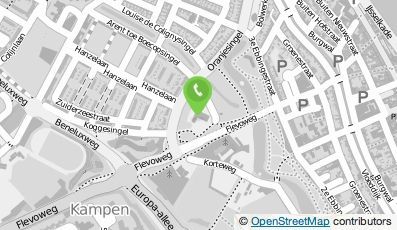 Bekijk kaart van Maatschap voor fysiotherapie Papegaaij en Tegelaar in Kampen