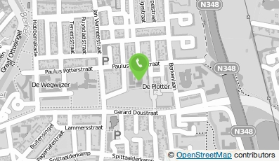Bekijk kaart van Fysiotherapiepraktijk de de Rozenhof in Zutphen