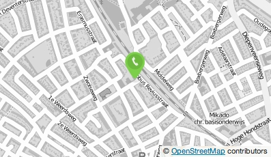 Bekijk kaart van Tandartsenpraktijk Kerkstraat in Deventer