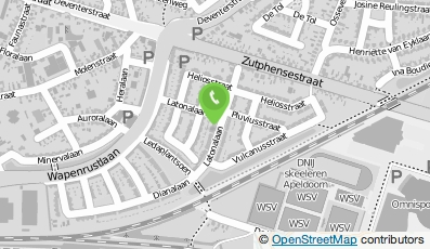 Bekijk kaart van Installatie- en aannemersbedrijf te Loo in Apeldoorn