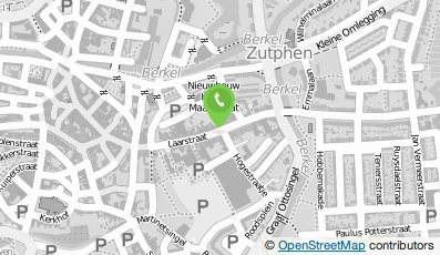 Bekijk kaart van Dierenkliniek Coenen in Zutphen
