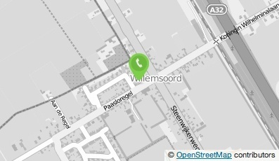 Bekijk kaart van Bouwbedrijf H. Ruiter in Willemsoord