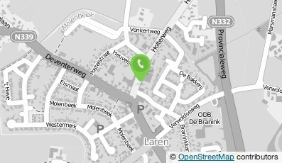 Bekijk kaart van Haarstudio Jacqueline in Laren (Gelderland)