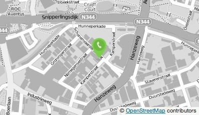 Bekijk kaart van Brouwer Keukens B.V. in Deventer