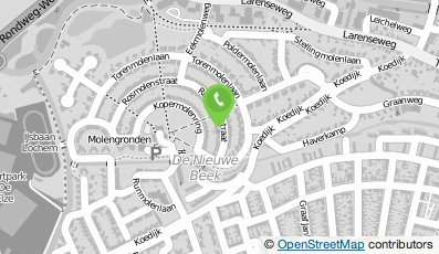 Bekijk kaart van Onis, ontwerp reclame internet in Lochem