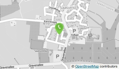 Bekijk kaart van G&G Oosterik  in Saasveld