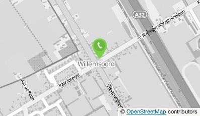 Bekijk kaart van GijsRijbewijs  in Willemsoord