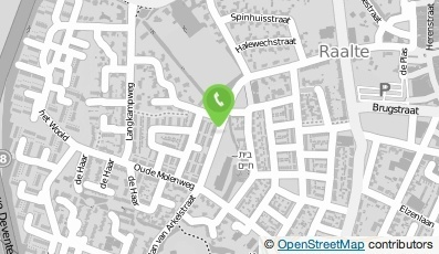 Bekijk kaart van Apotheek Westdorp  in Raalte