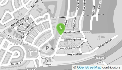 Bekijk kaart van bureau duin in Apeldoorn