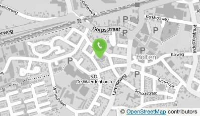Bekijk kaart van Tandheelkundig Centrum Holten in Holten