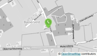 Bekijk kaart van Melkvee en loonwerkbedrijf Oosterveld in Basse