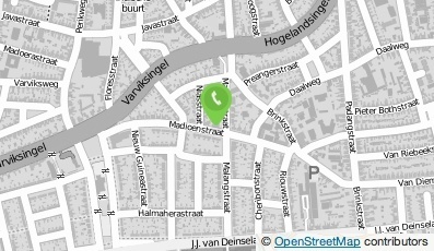 Bekijk kaart van Snackbar 't Hogeland in Enschede