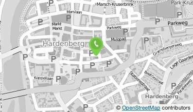Bekijk kaart van FysioPlus Hardenberg  in Hardenberg