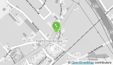Bekijk kaart van Straatmakersbedrijf Hans Fijn  in Hattemerbroek