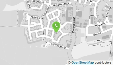 Bekijk kaart van Handelsonderneming Tijscholte in Haarle (gemeente Hellendoorn Overijssel)