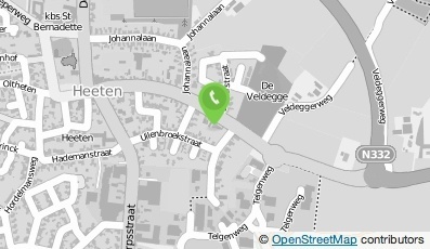Bekijk kaart van Doedens & Partners  in Heeten