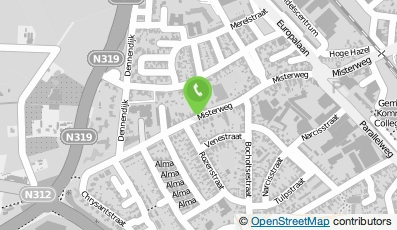 Bekijk kaart van Automobielbedrijf Houwers in Winterswijk