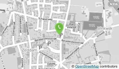Bekijk kaart van Bouwbedrijf Frans Kleinpenning  in Zeddam